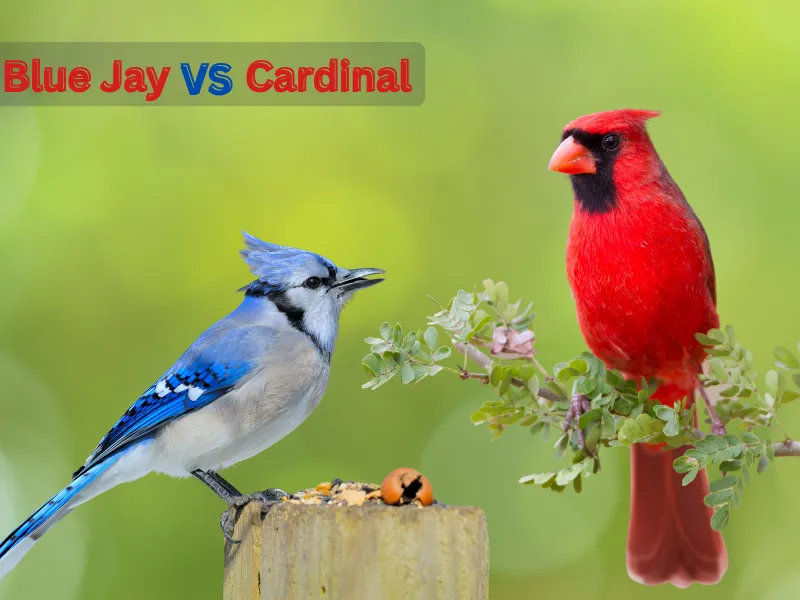Blue jay vs cardinal
